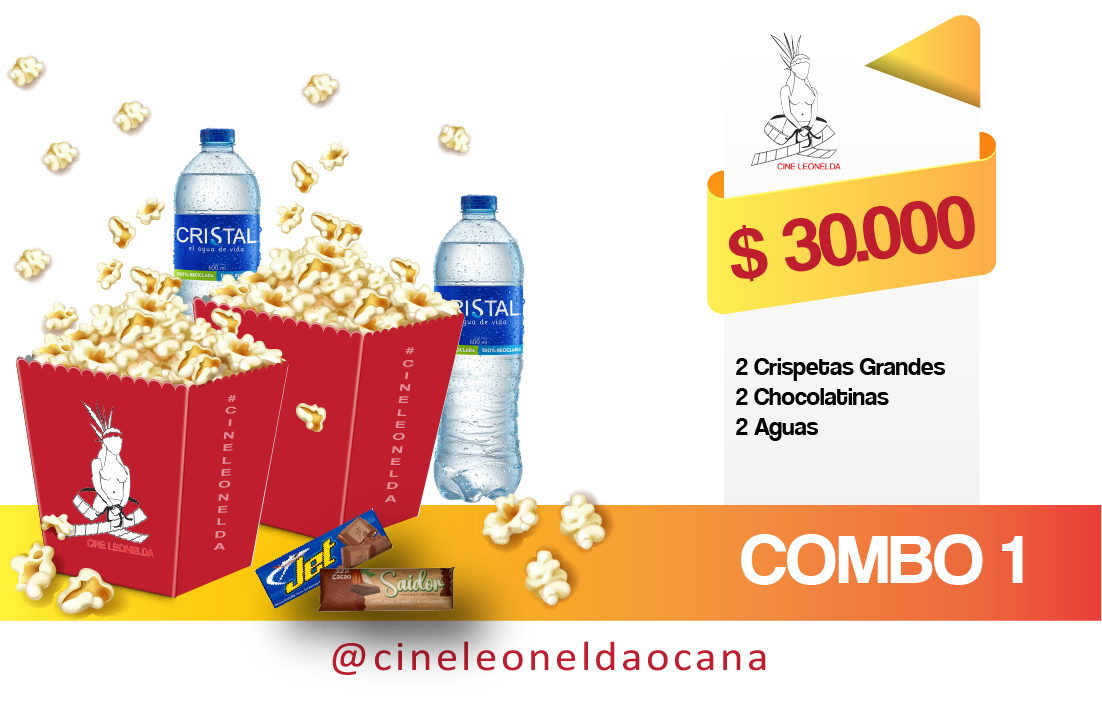 COMBO 1 + AGUA GRANDE